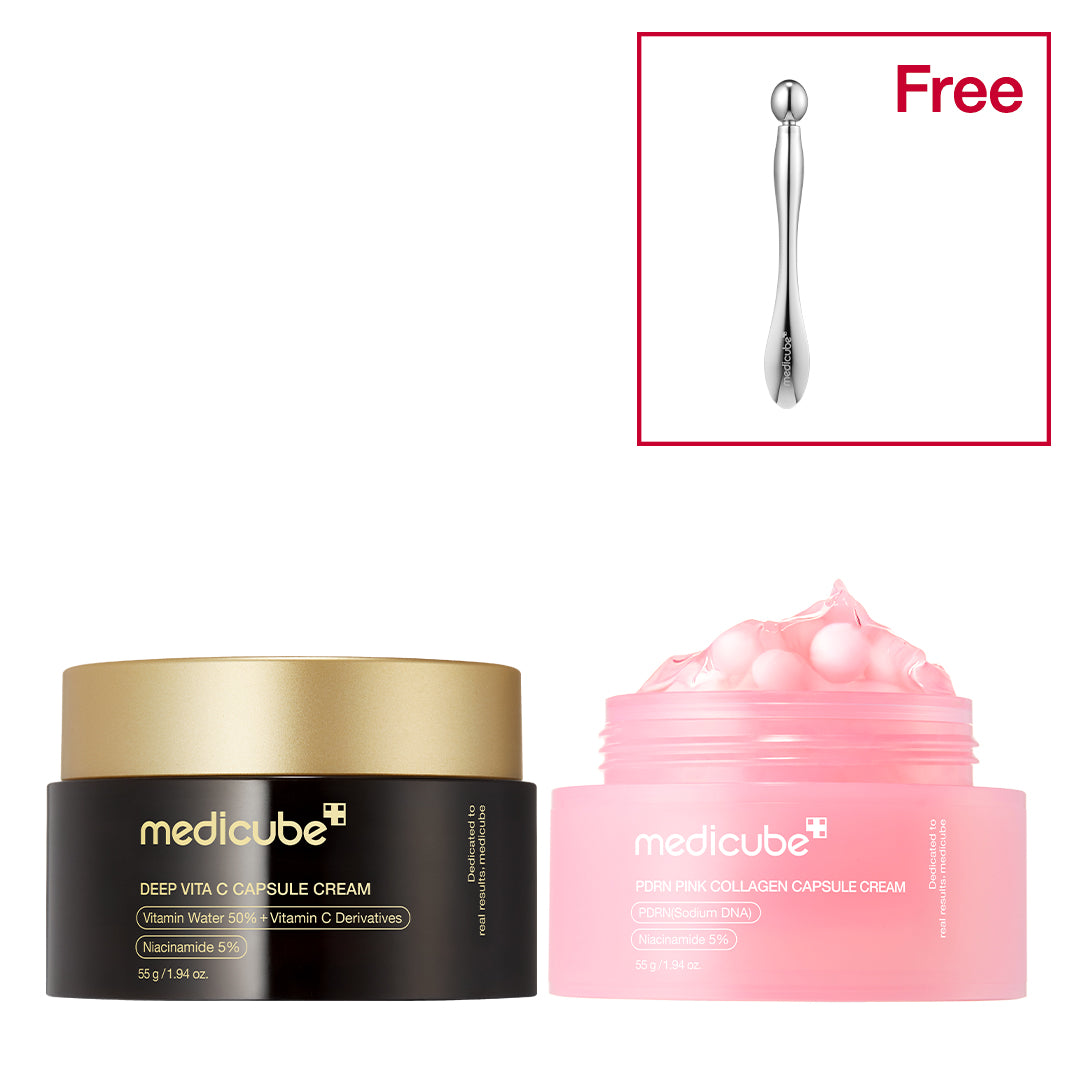 Gold & Pink Capsule Cream Bundle (2 PACK)