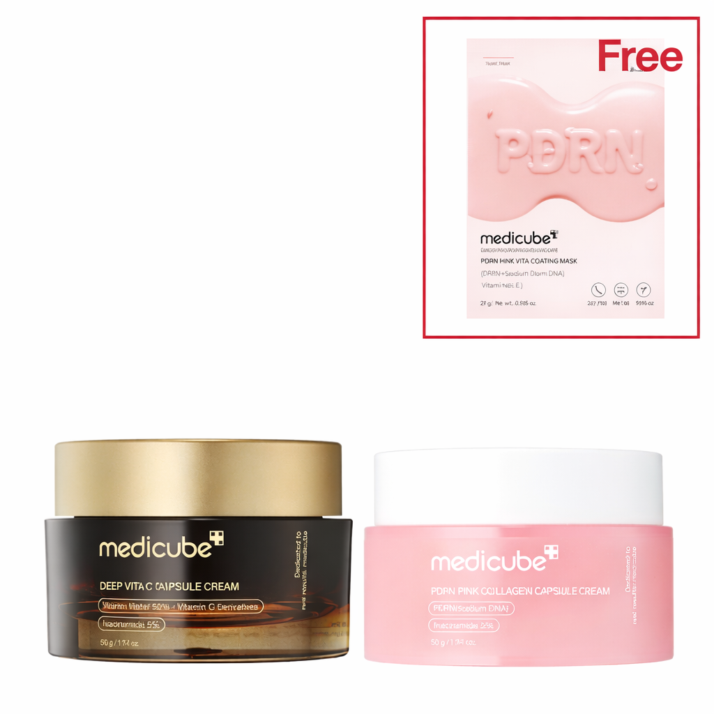 Gold & Pink Capsule Cream Bundle (2 PACK)